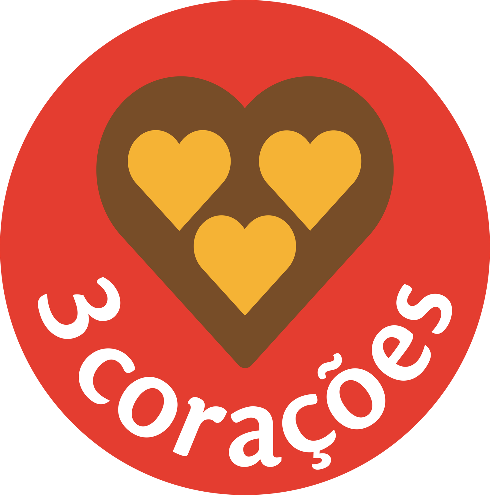 Logo 3 Corações